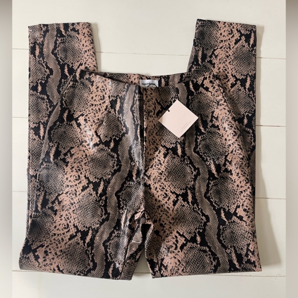 Superdown Snake Skin Pants